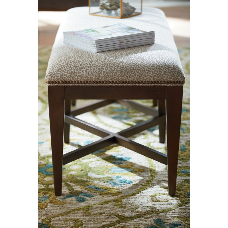 Malone Bench, Bark (8789 06), Espresso