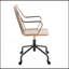 Chaise de bureau confortable et ergonomique avec réglages réglables et look élégant-513585156