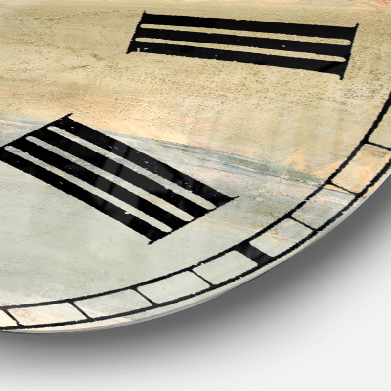 Coming on Farmhouse Landscape - Horloge murale traditionnelle, Grand