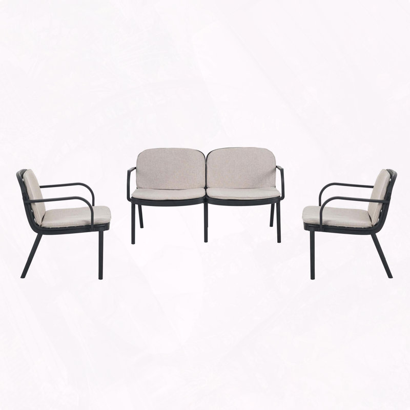Outdoor Patio PP Chat Set Lightweight Build