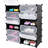 24 Pair Stackable Shoe Storage Box-2043737668