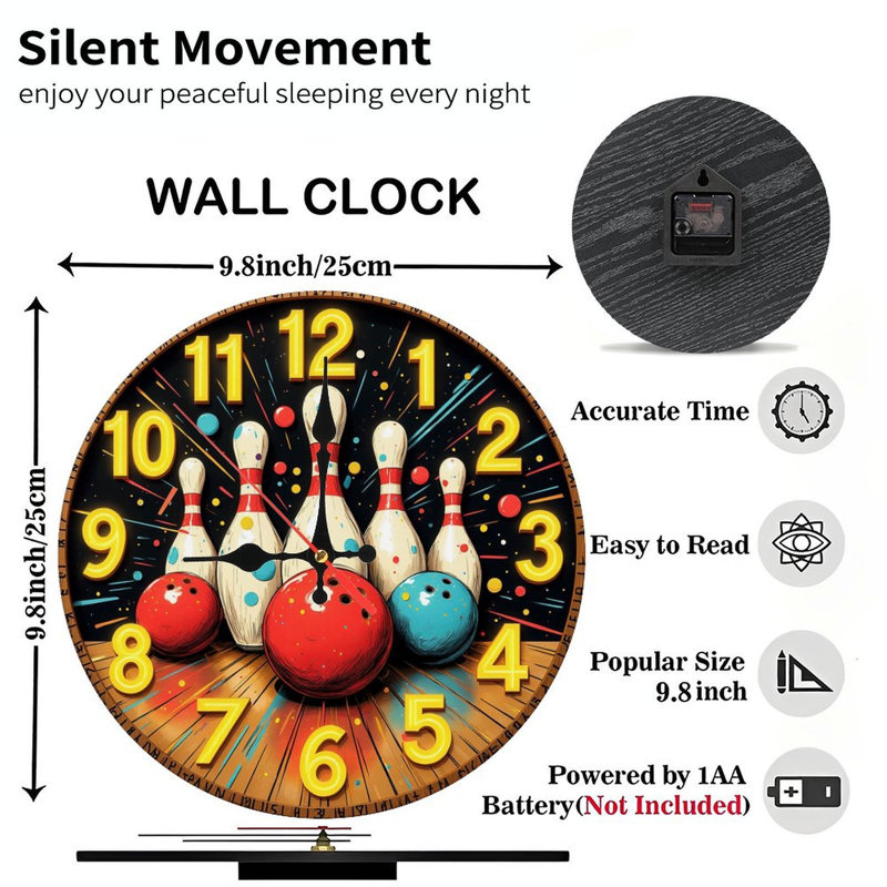 horloge de quilles