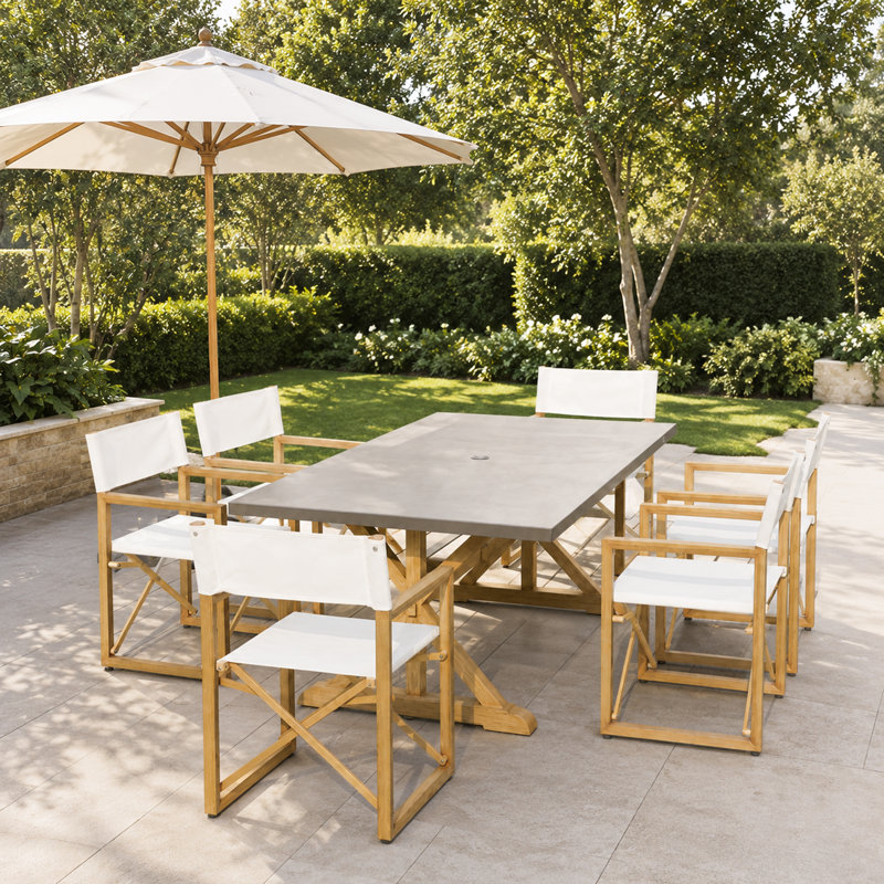 Ensemble repas extérieur pour 6 personnes Nova