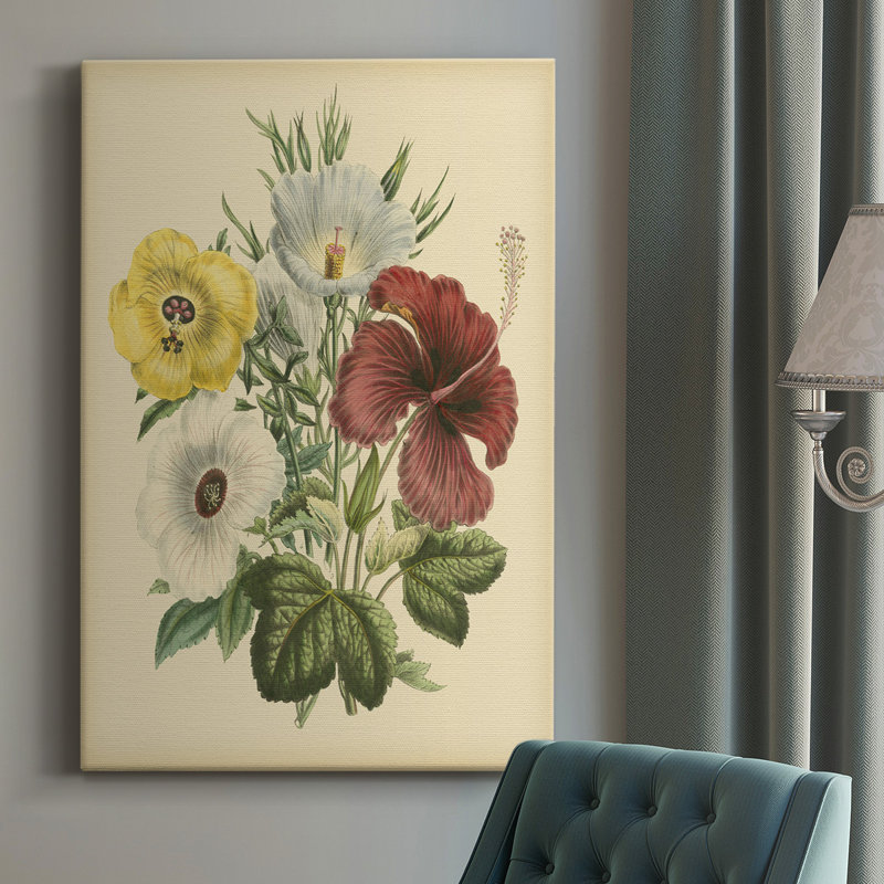 " Garden Bouquet I " Painting Print, 12" H x 8" W x 1.5" D