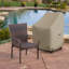 Housse pour chaise de patio extérieure imperméable et résistante Premium Premium-384629297