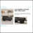 The Black Coffee Table Has Patterns. Modern Rectangular Table, Suitable For Living Rooms And Apartments. 43.3"*21.6"*17.2"