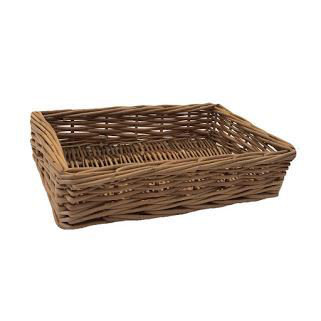 Kay Wicker Tray, 11cm H x 40cm W x 30cm D