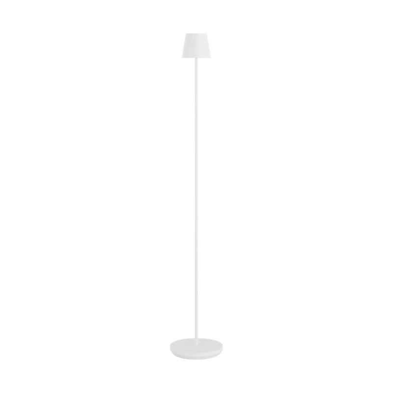 Nevis Medium Rechargeable Floor Lamp, Matte White