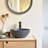 Micha Round Terrazzo Bathroom Sink-114422526