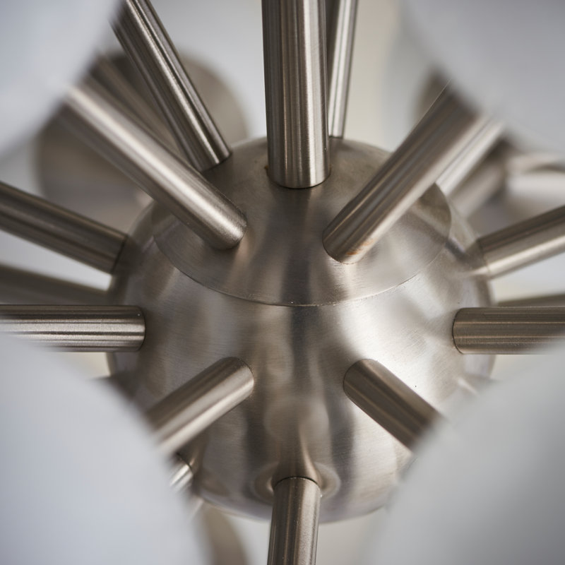 Jaxon 28 - Light Sputnik Chandelier, Silver