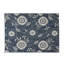 Tapis d'extérieur, 5,25 pi x 7 pi, bleu botanique, polypropylène, tissé à la machine, poils de 0,16 po d'épaisseur
