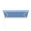 ALEKO Motorized Retractable Outdoor Awning with White Frame-111027051-111027052