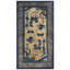 Tapis ivoire antique en laine Baotou