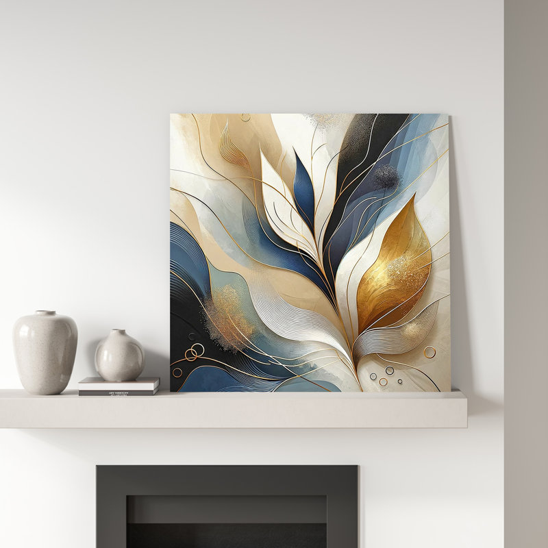 Sur toile, H 30 po x l 30 po x P 1,5 po