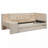 Versatile Upholstered Daybed with Multiple Storage Options and Side Table-1865379412