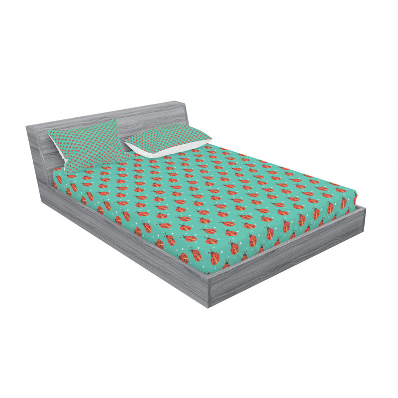 Microfiber Sheet Set, Full/Double Sheet Set with Fitted Sheet