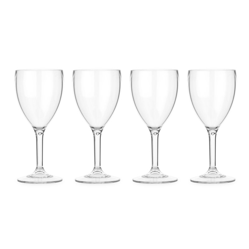 LAY-Z-SPA POLYCARBONATE WINE GLASS