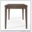 Table de salle à manger en bois à hauteur de comptoir: P 35 po x l 59,1 po x H 36,5 po