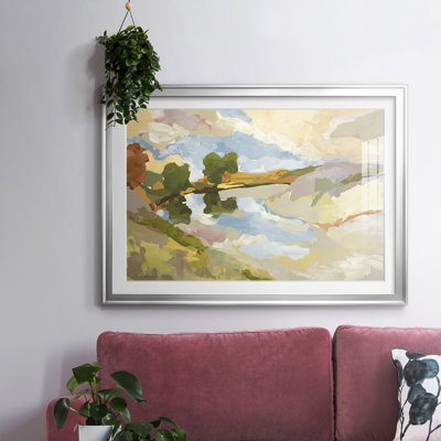 Uplands I, reproduction d'art encadrée