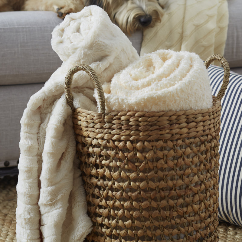 Cozy Chocolate Double-Sided Ultra-Fine Faux Fur Throw, 50" x 60"
