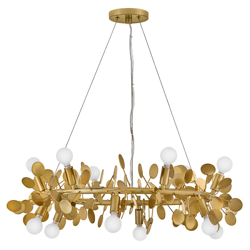  Lustre moyen à un niveau Lolli, Doré