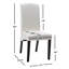 Chaise parsons Barwicks en blanc-434976140