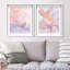 Watercolor Petals Set Framed Graphic Art-355466846-444757371