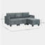 Rececca 3 Seater Sofa & Chaise-1052090456