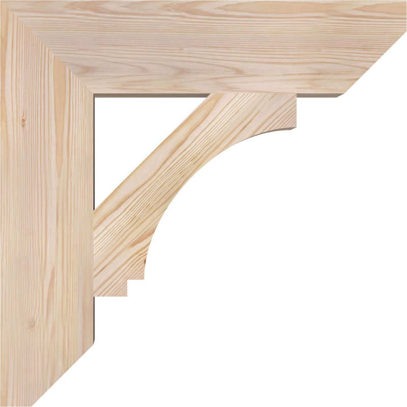 Support lisse à lattes 5 l 5 po x P 24 po x H 24 po, sapin Douglas, Douglas (lisse), H 24 po x l 5,5 po x P 24 po