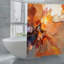 Rideaux de douche Abstract Texture Art, 71 po x 71 po