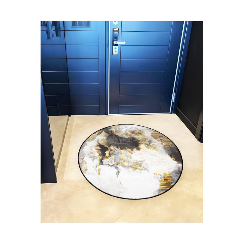 Tapis décoratif lavable à la machine