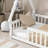 Rusnak Twin Tent Bed Kid Floor Bed Standard Platform Bed-1850964994