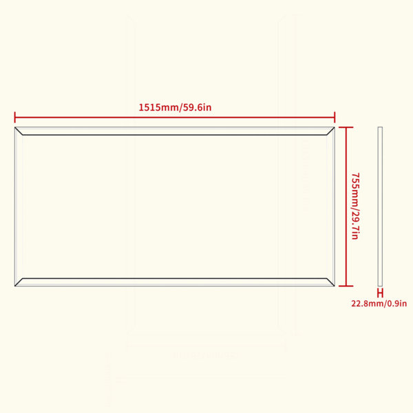 Dimensions du produit