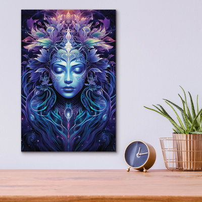 «Cosmic Mindfulness» par Cameron Gray, art mural en verre acrylique