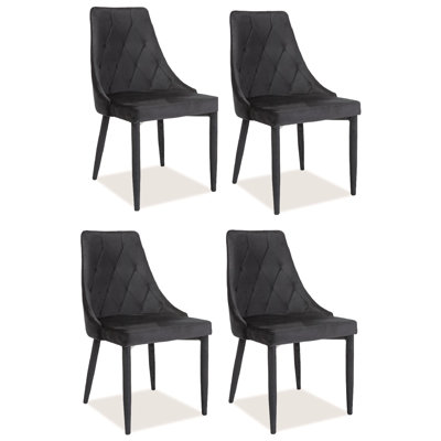 Ringold 48cm H Velvet Upholstered Side Chair