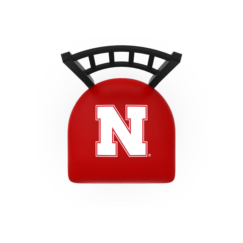 NCAA Swivel 30" Bar Stool, Nebraska Cornhuskers