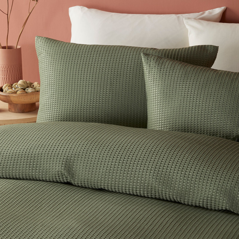 Lindly Polyester Solid Colour Duvet Cover Set with Pillowcases Included, Double Duvet Cover + 2 Standard Pillowcases