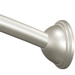 Moen® Decorative 72" Adjustable Curved Fixed Shower Curtain Rod