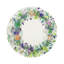 Couronne de fleurs en cuir vert Vegan-119015366