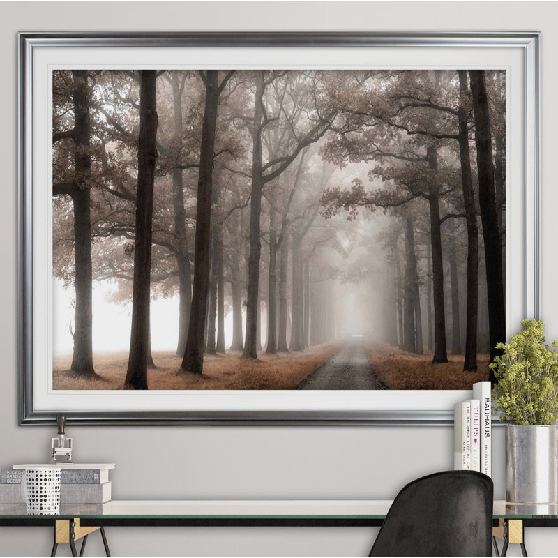 «Misty Road», impression, Argent, H 24 po x l 32 po x p 1,5 po