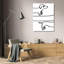 Art sur toile tendue par Orren Ellis Seven Trees Design Gallery: One Line Dachshund-264674571