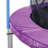 Trampoline Pad With Opening, 0.8" Thick Foam, Replacement Safety Spring Cover, Extra Storage Bag-106884273-106884275
