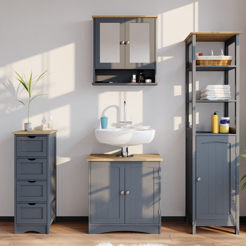 Mccollough Freestanding Linen Cabinet