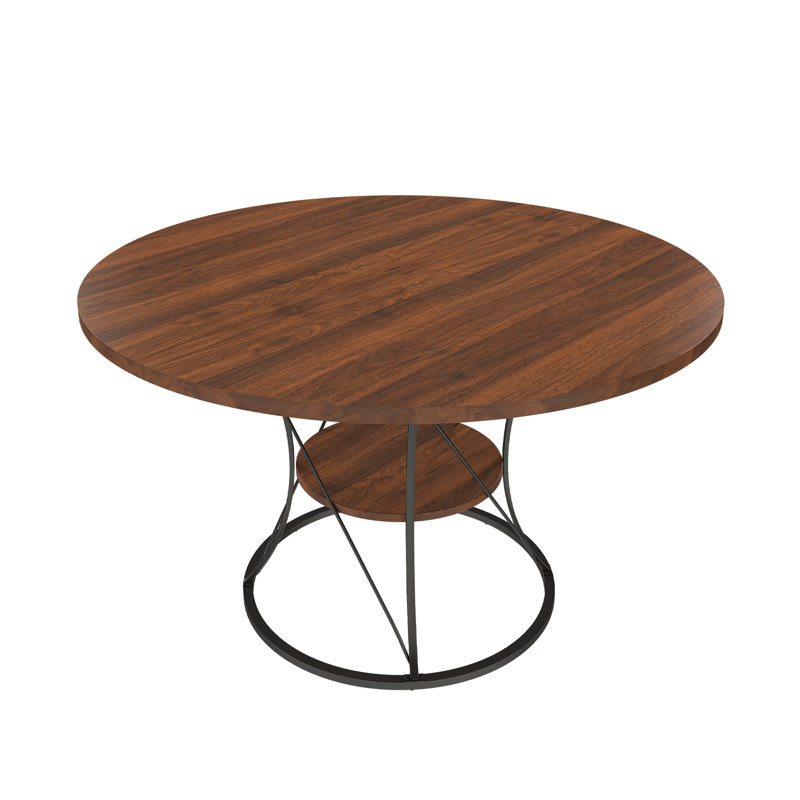 Round Extendable Dining Table