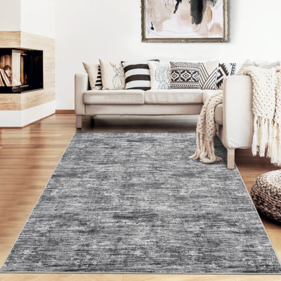 Machine Washable Area Rug Modern Non Slip Rugs for Living Room Bedrooms Foldable Rugs for Playroom Office Kitchen