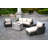 Bryliee 6 - Person Patio Conversation Set with Cushions