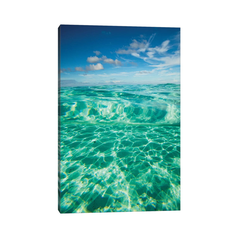 Clouds Over The Pacific Ocean, Bora Bora, Society Islands, French Polynesia VII by Panoramic Images - Wrapped Canvas Gallery-Wrapped Canvas Giclée