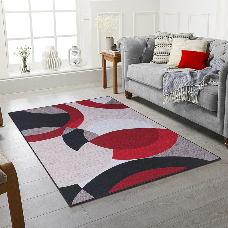 Bisson Abstract Area Rug, Rectangle 160 x 230cm
