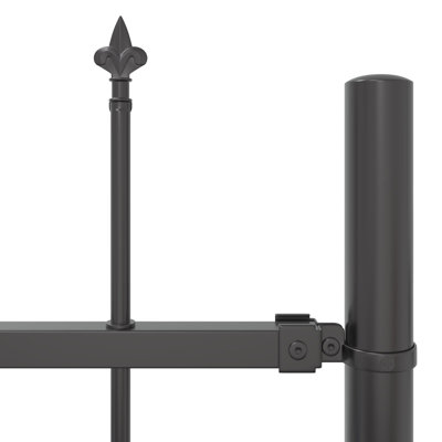 120cm H x 170cm W Metal Border Fencing