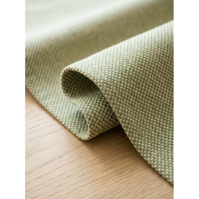 Chemin de table d'extérieur Pure Green Horizon Weave 14 x 72 po, Pure Green